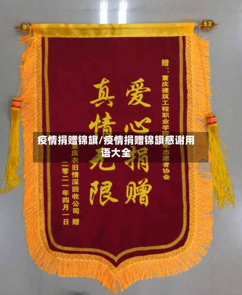 疫情捐赠锦旗/疫情捐赠锦旗感谢用语大全-第2张图片